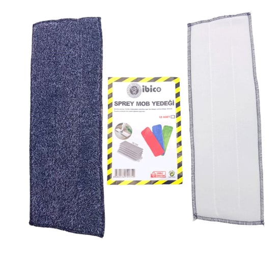 Sprey Mop ( Siyah & Gri ) ( Yedek ) Paspası 12x35cm