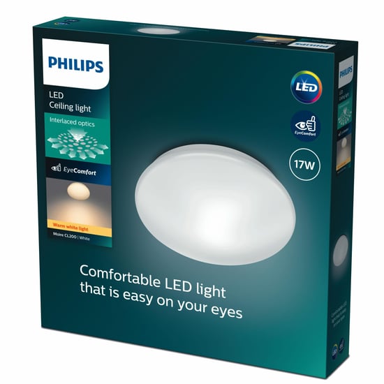 Philips Cl200 Moire Led Plafonyer 17 Watt 1700 Lumen 2700k Sarı Işık