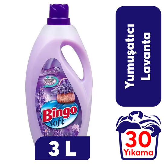 Bingo Soft Sıvı Deterjan Lavanta 3 Lt