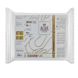 Alba Beyaz Kuvartür Çikolata 2,5 Kg
