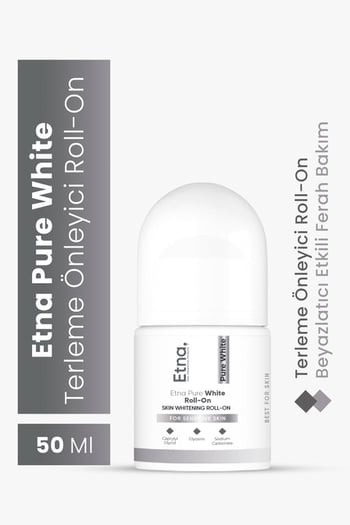 Etna Pharma Purewhite Terleme Önleyici & Ton Eşitleyici Roll-on 50 Ml(koltuk Altı ve Bikini Bölge Kararma )