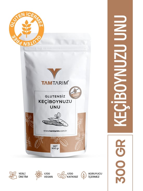 Tam Tarım Glutensiz Keçiboynozu Unu 300 GR
