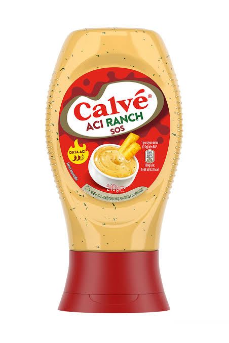 Calve Acılı Ranch Sos 240gr