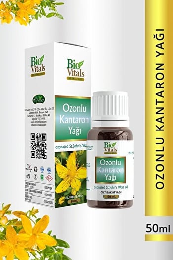 Bio Vitals Ozonlu Kantaron Yağı 50 Ml