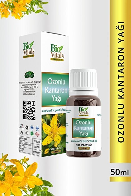 Bio Vitals Ozonlu Kantaron Yağı 50 Ml
