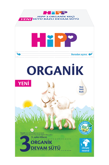 Hİpp 3 Organİk Devam Bebek Sütü Keçİ Sütü Bazli 400gr
