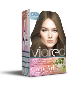 Viored Colorart Set Boya 8.1 Küllü Açık Kumral