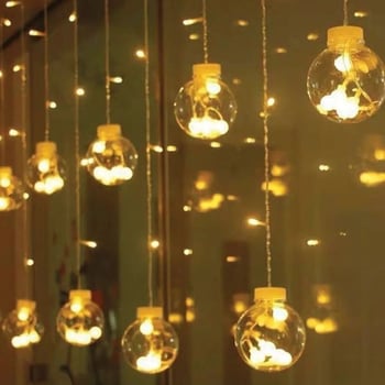 BUFFER® Dekoratif Top İçi Mini Toplu LED Günışığı Rengi Dekoratif Aydınlatma