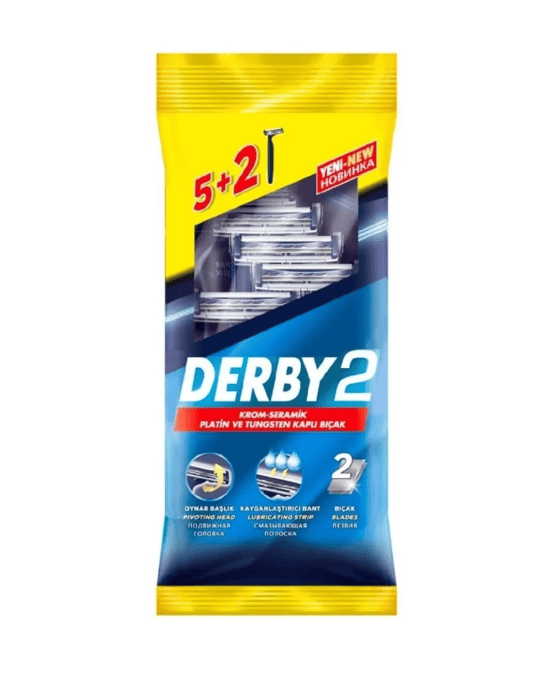 Derby 2 Tıraş Bıçağı 5+2 Poşet