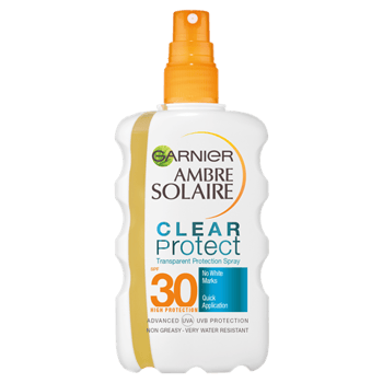 Garnier Ambre Solaire Clear Protect Şeffaf Vücut Spreyi Gkf30 200 Ml