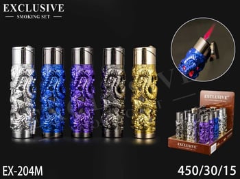 Exclusıve 204 M Kabartmalı Yılan Derisi Çakmak