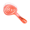 Proco Beauty Pro Jelly Saç Fırçası - Üç Boyutlu 3d Esnek Açma Tarama Saç Fırçası ( Çilek Pembesi, Portakal Turuncusu, Limon Sarısı)