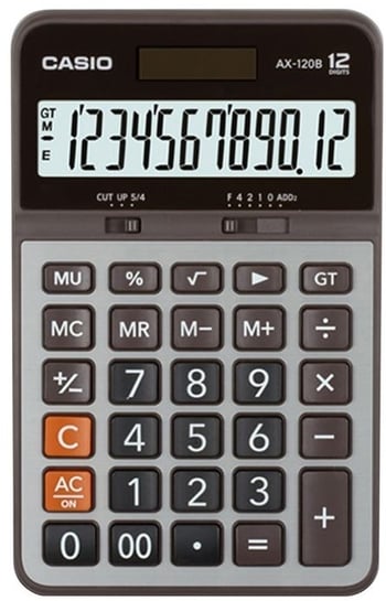 Casio Hesap Makinesi Masaüstü Ax-120b 12 Hane