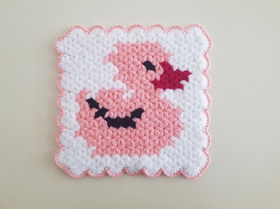 HERŞEY FIRSAT Banyo Bebek el örme lifi Yün Çirkin Ördek Desenli