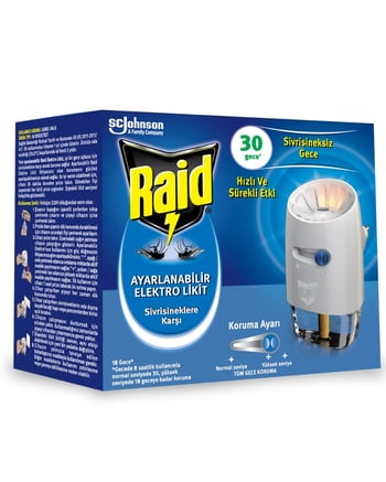 Raid Elektrolikit Cihaz + Yedek 30 Gece
