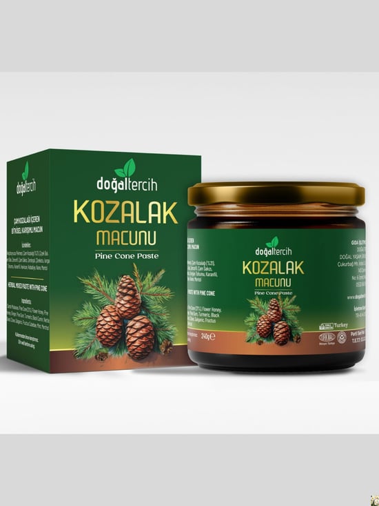 Doğaltercih Kozalak Macunu , Katkısız Doğal İçerikli Çam Kozalağı Macunu 240 Gr