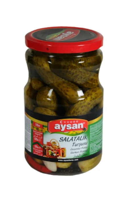 Aysan 670gr Salatalık No 2 Turşu Cam Kvnz