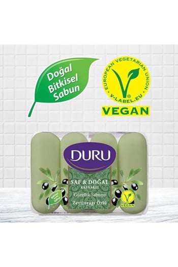 Duru Saf& Dogal Zeytın Yaglı Eco 70 G(4x24)
