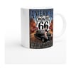 Route 66 Retro Pin-up Kupa Bardak (2)