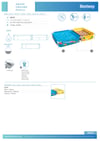 Bestway Prefabrik Havuz Prefabrik İkili Su ve Kum Oyun Havuzu 2.13 M X 1.22 M X 30.5 Cm 561cf