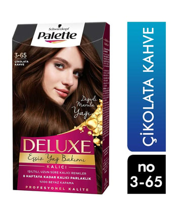 Palette Deluxe Saç Boyası No:3.65 Çikolata Kahve