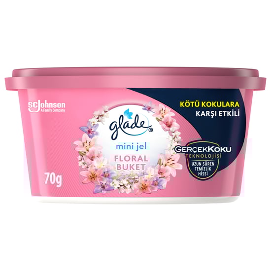 Glade Oda Kokusu Hava Temizleyici Jel 70 Gr Floral Buket