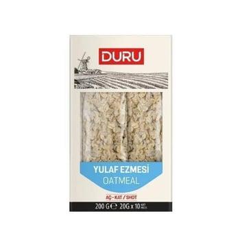 Duru Yulaf Ezmesi ( Oatmeal ) Aç - Kat 20 G X 10 Adet