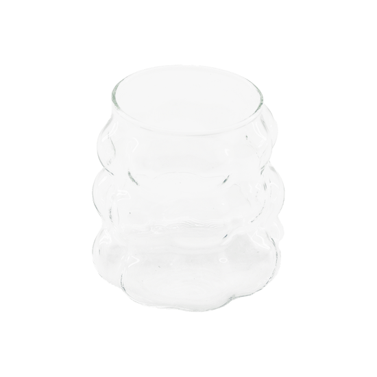 Dmr-2286 ( Boncuklu & Boğumlu Cam Bardak & ) 300ml ( Kahve & Sunum & Meşrubat )