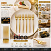 İ22-440 ( 6pcs ) ( Gold ) Tatlı Çatal Seti ( 13cm )