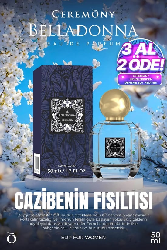 Ceremony Belladonna 50 Ml Edp Kadın Parfüm