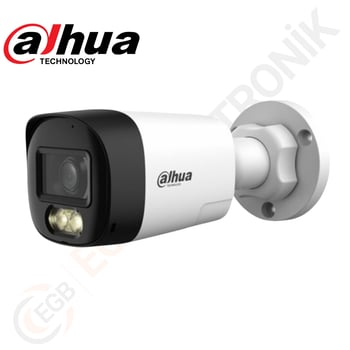 Dahua Hac-hfw1200rlp-ıl-t-0280b-dıp - 2mp Smart Dual Light Hdcvı Two-way Talk Fixed-focal Bullet Kamera