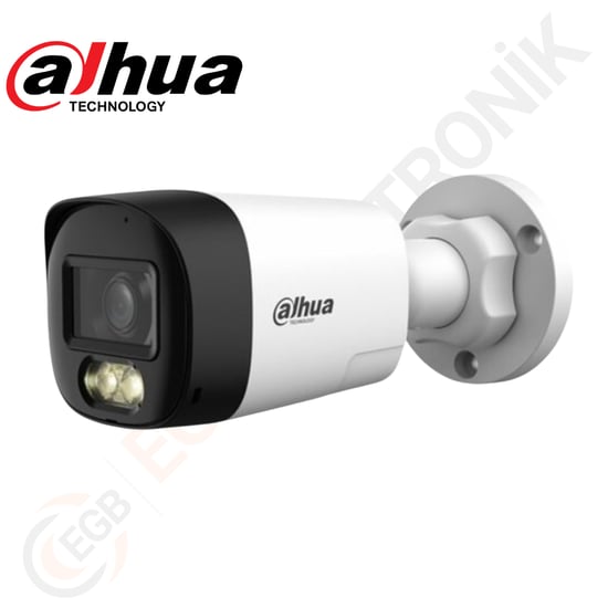 Dahua Hac-hfw1200rlp-ıl-t-0280b-dıp - 2mp Smart Dual Light Hdcvı Two-way Talk Fixed-focal Bullet Kamera