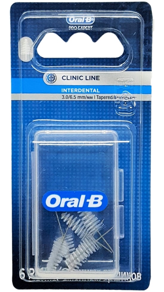 Oral-b Arayüz Fırça Yedeği 6'lı Clinic Line İnterdental Diş Arası Temizleme