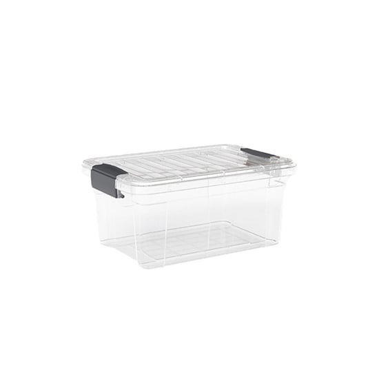 Dünya Dp-33115-102 ( 20lt ) ( Şeffaf ) Çok Amaçlı Saklama Kutusu & Organizer ( Kilitli Kapak ) ( 303x443x197mm )