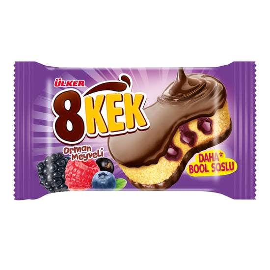 8 Kek Orman Meyveli 55 Gr