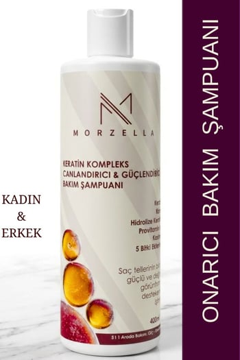Keratin ve Kolajen İçerikli Dolgunlaştırıcı Şampuan 400ml
