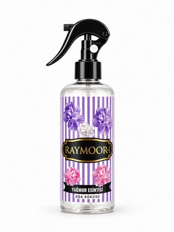 Raymoor 500 Ml Premium Araç ve Oda Spreyi Kalıcı Ferahlatıcı Koku Ev Ofis Araç için Profesyonel Ortam Kokusu