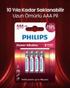 Philips Power Alkaline Aaa Ince Kalem Pil Lr03p4b/10