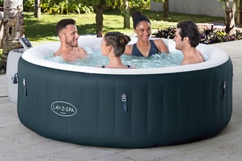 Lay-z-spa 6001d Miami Airjet Enerji Tasarruflu Şişme Spa Havuzu,4-6 Kişilik