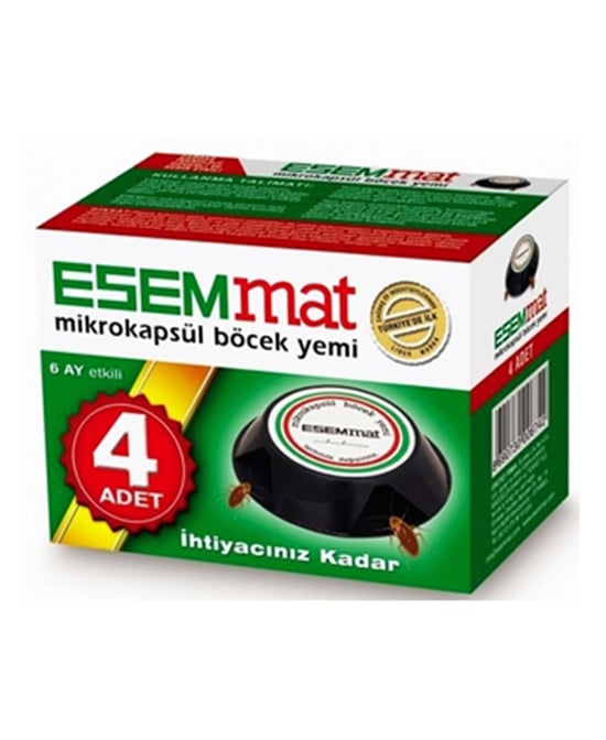 Esemmat Böcek Yemi 4'lü Paket