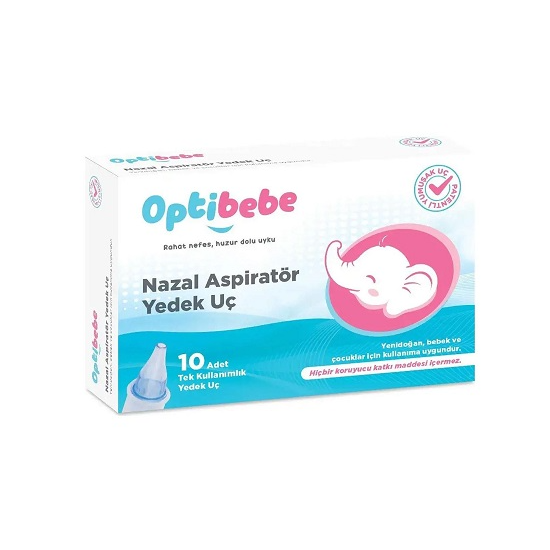 Optibebe Burun Aspiratör Yedek Uç 10 Lu