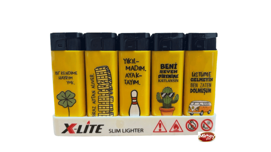 Xlite Jet Baskılı Çakmak*50-9025