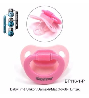Babytime Emzik Damaklı S.mat Gövdeli No:116