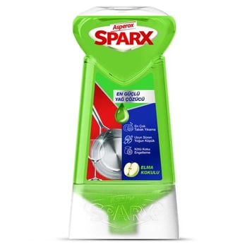 Asperox Sparx Bulasık Deterjanı 650ml Elma *12 (plt-72)