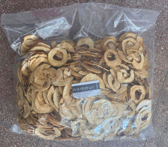 Anamour Natural Elma Kurusu Cips Elma (Şekersiz) Kuru Meyve Kıtırı 1 KG