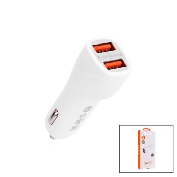 İnura Global S-link Ip-805 Dual Usb ( 2xusb ) Oto & Araç Çakmaklık Şarj Başlık ( 2.4 A )