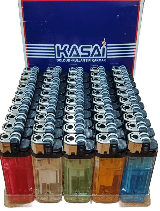 Kasai Taşlı Dolumlu Çakmak Yeni Model