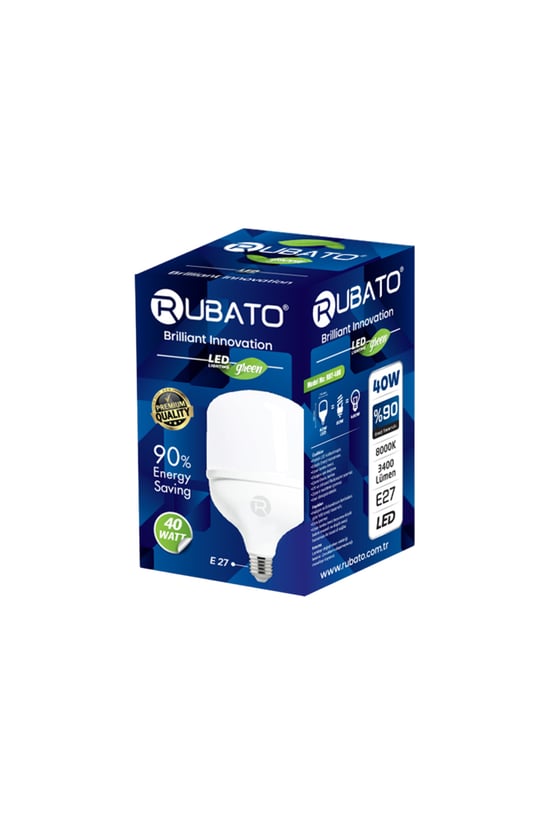 Rubato 40 W Led Ampul - %90 Enerji Tasarruflu - 1 Adet