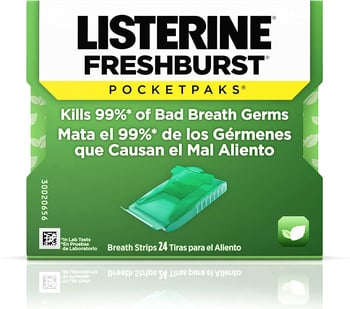 Listerine Damak Strip Fresh Burst 24 Yaprak