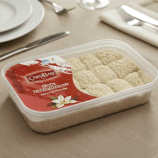 Premium Klasik Sade Tahin Helvası - 400g Blok